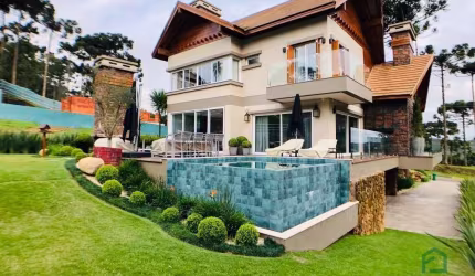 Casa em condomínio para venda, 5 quartos , Gramado/RS. - CA1981