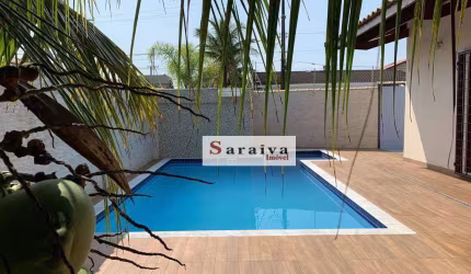 Casa com 3 dormitórios à venda, 129 m² por R$ 650.000,00 - Jardim Mar E Sol - Peruíbe/SP