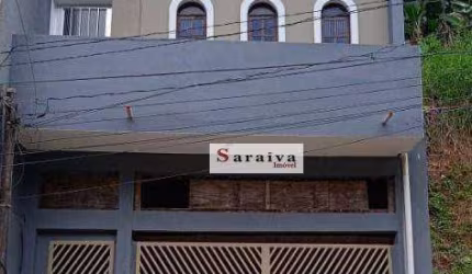 Sobrado à venda, 110 m² por R$ 370.000,00 - Jardim Cerqueira Leite - Mauá/SP