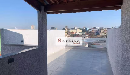 Cobertura com 2 dormitórios à venda, 84 m² por R$ 430.000 - Parque das Nações - Santo André/SP