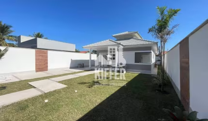 Casa com 3 quartos e piscina à venda, 125 m² por R$ 745.000 - Jardim Atlântico Leste (Itaipuaçu) - Maricá/RJ