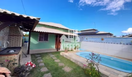 Casa com 2 quartos à venda, 64 m² por R$ 280.000 - Unamar - Cabo Frio/RJ