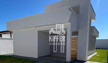 Casa com 3 QUARTOS à venda, 120 m² por R$ 735.000 - Jardim Atlântico Central (Itaipuaçu) - Maricá/RJ