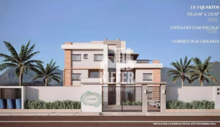 Cobertura com 3 quartos à venda, 132 m² por R$ 595.000 - Barroco Itaipuaçu - Maricá/RJ