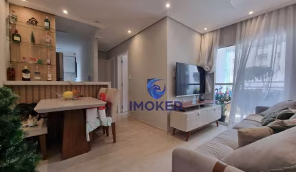 Apartamento no Villagio Rubi, Suzano/SP; 2 quartos (1 suíte); 1 vaga; móveis planejados
