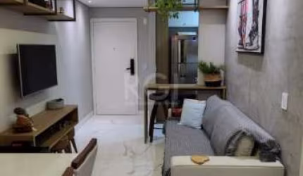 Belíssimo apartamento com 02 dormitórios no Condomínio Porto São Gabriel.    &lt;BR&gt;Apartamento finamente decorado com layout moderno, com 44,32 m² de área privativa, com duas vistas permanentes, l