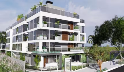 Excelente apartamento de  alto padrão, com uma suíte, três dormitórios. duas vagas individuais cobertas. Será entregue com: Área social com piso de porcelanato, área intima com piso laminado clicado, 
