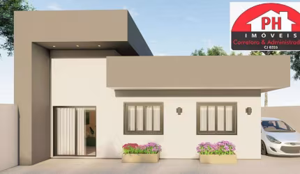 Casa em Construção - 3 Quartos com Suíte Reversível