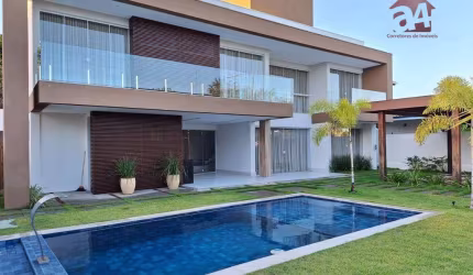 Casa com 4 dormitórios à venda, 350 m² por R$ 4.300.000 - Guarajuba - Camaçari/BA