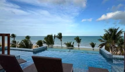 Alugo lindo apartamento todo Mobiliado Novo a Beira Mar do Bessa
