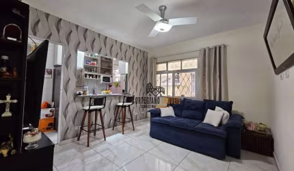 Apartamento com 1 dormitório à venda, 56 m² por R$ 200.000,00 - Gonzaguinha - São Vicente/SP