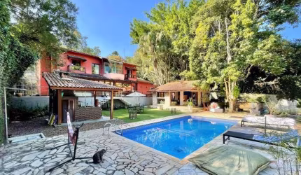 Casa para Venda em Cotia, Paisagem Renoir, 4 dormitórios, 2 suítes, 3 banheiros, 8 vagas