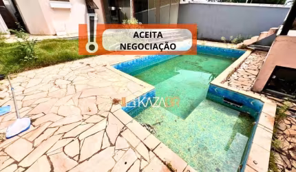 Casa com 5 dormitórios, 420 m² - venda por R$ 2.500.000,00 ou aluguel por R$ 7.625,00/mês - Vila Petrópolis - Atibaia/SP