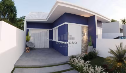 Casa com 2 dormitórios à venda, 48 m² por R$ 330.000,00 - Forquilhas - São José/SC