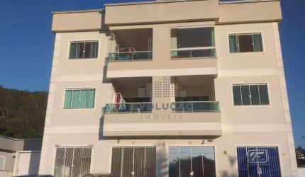 Excelente apartamento, com 3 quartos, 1 suíte, 1 banheiro social, salas, cozinha e área de serviço e vagas. Fundos, Biguaçú/SC.