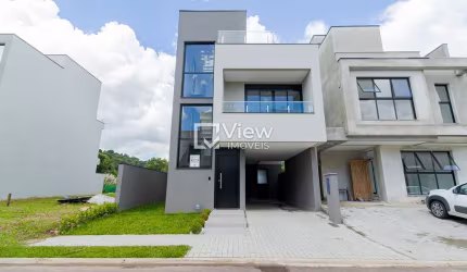 Casa em condomínio fechado com 3 quartos à venda na Rua Irma Schreiner Maran, 503, Santa Cândida, Curitiba, 170 m2 por R$ 1.290.000