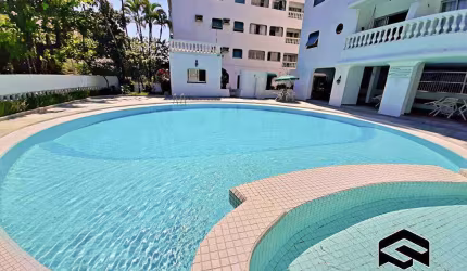 02 DORM´S, EM PRÉDIO COM LAZER, APENAS 350MTS MAR!