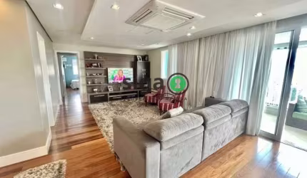 APARTAMENTO À VENDA NO CONDOMÍNIO PAULISTANO COM 177M², 3 SUÍTES. MOBILIADO- VARANDA GOUMERT