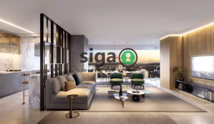 Apartamento à venda no Brooklin 110,23m² 3 quartos, 1 suítes, varanda com churrasqueira, 2 vagas