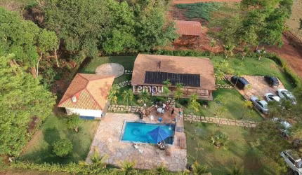 Chácara Recanto Sonhado 2, Estrutura Completa, 1.718,51 m², Santo Antônio de Goiás - GO