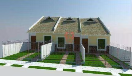Casa com 2 dormitórios à venda, 54 m² por R$ 232.500,00 - Vila Morada Gaúcha - Gravataí/RS