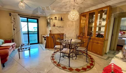 Apartamento à venda, 96 m², Anália Franco, 03 quartos, 01 suíte, sala 2 ambientes com sacada de frente para o Ceret,lavabo,cozinha planejada, 02 vagas