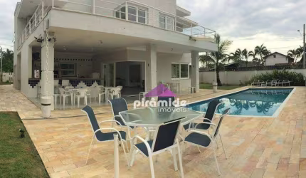 Casa com 5 dormitórios, 450 m² - venda por R$ 2.800.000,00 ou aluguel por R$ 12.000,01/mês - Praia das Palmeiras - Caraguatatuba/SP