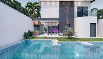 Casa com 4 dormitórios à venda, 280 m² por R$ 1.800.000,00 - Pontal de Santa Marina - Caraguatatuba/SP