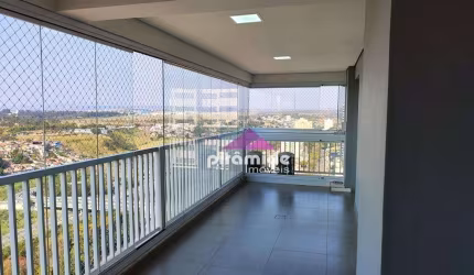 Apartamento com 3 dormitórios para alugar, 131 m² por R$ 7.620,00/mês - Jardim das Indústrias - São José dos Campos/SP