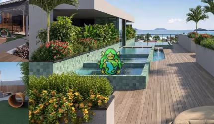 Pré Lançamento, Três Suítes à venda, 242 metros da praia, Maranduba, Ubatuba, SP