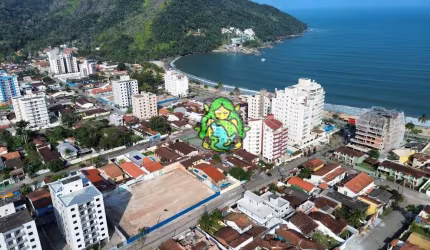 Lançamento à venda, apartamento com uma suíte, Martim de Sá, Caraguatatuba, SP