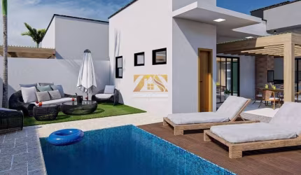 Casa 2/4, sendo 1 suíte, 130 m² - 906 sul (Arse 92) - Palmas/TO