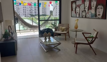 Apartamento de 109 m² 3 quartos, 1 suíte e 2 vagas no Le Parc Boa Viagem Perto do Shopping Recife