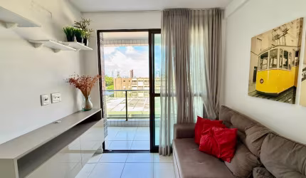 Apartamento mobiliado para locação com 32 m² 1 quarto e 1 vaga na Madalena Recife-PE