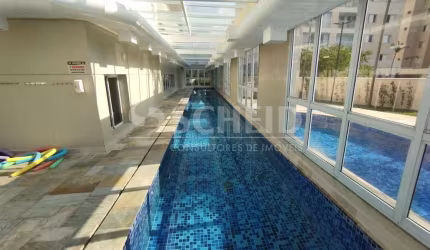 Apartamento a venda com 3 quartos, 3 banheiros e 2 vagas em condomínio clube.