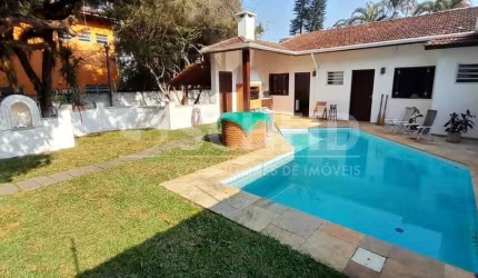 Terreno com edícula e piscina no Bolsão de Interlagos