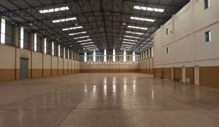Galpão com 3600m² de área útil disponível para Locação no Cajuru do Sul em Sorocaba/SP
