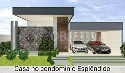 Casa à venda, 3 quartos, 3 suítes, 4 vagas, CONDOMÍNIO SPLENDIDO - UBERLANDIA/MG