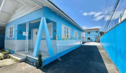 Casa Residencial com 4 kitnet / terreno com viabilidade, PRAIA COMPRIDA/SAO JOSE