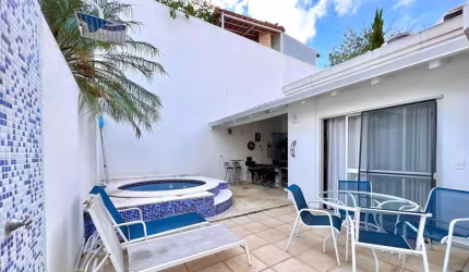 Casa em condomínio fechado com 3 quartos para alugar na Avenida Victor Civita, 235, Tamboré, Santana de Parnaíba, 187 m2 por R$ 11.000