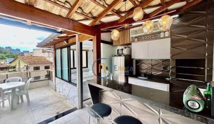 Cobertura com 3 Quartos à venda, 106 m² por R$ 649.000 - Jardim Laranjeiras - Juiz de Fora/MG