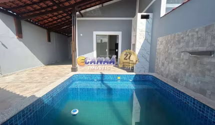 Casa com 3 dorms, Parque Balneário Comodoro, Mongaguá - R$ 550 mil, Cod: 12311
