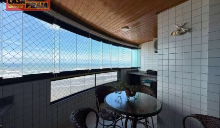 APARTAMENTO 3 QUARTOS SACADA GOURMET 2 VAGAS FRENTE AO MAR. VERA CRUZ