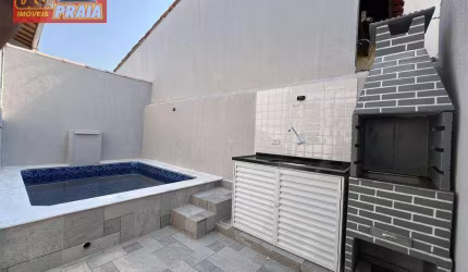 Casa em condomínio fechado em Itanhaém 2 quartos  Cibratel II - Itanhaém/SP