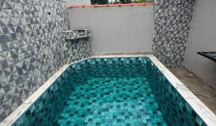 Casa em Itanhaém 2 quartos piscina churrasqueira por R$ 379.000 - Jardim Cibratel - Itanhaém/SP
