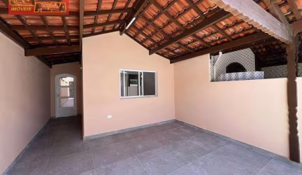 SOLEMAR CASA A 200 METROS DA PRAIA 2 QUARTOS, 125 m² por R$ 420.000 - PRAIA GRANDE
