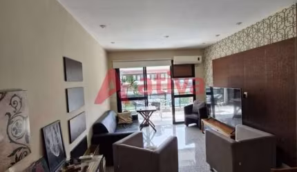 Apartamento mobiliado com 2 quartos para alugar no Condomínio Waterways na Avenida Lúcio Costa