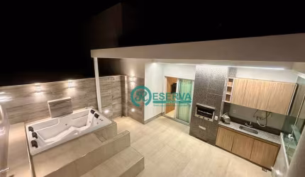 Cobertura com 2 dormitórios à venda, 192 m² por R$ 900.000,00 - Lundcea - Lagoa Santa/MG