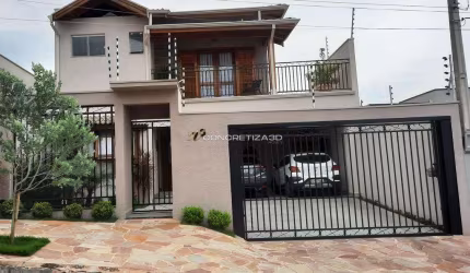 Sobrado à venda em Indaiatuba, Jardim Bela Vista, com 4 quartos, com 264 m²