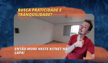 Apartamento - Kitnet na Lapa - Ideal para praticidade e facildiade